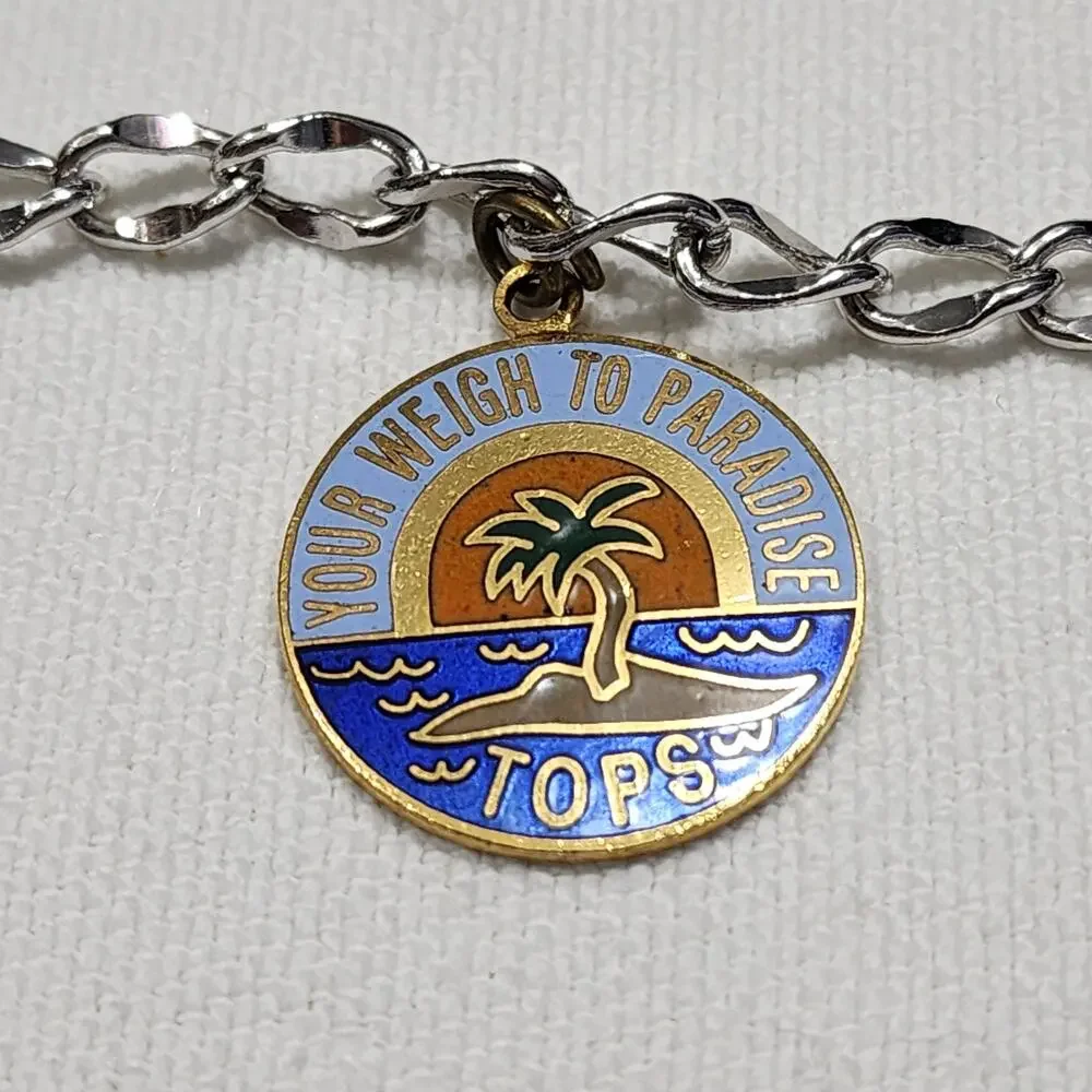 Tops Club silver tone